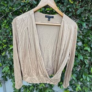 Banana Republic Tan Blouse